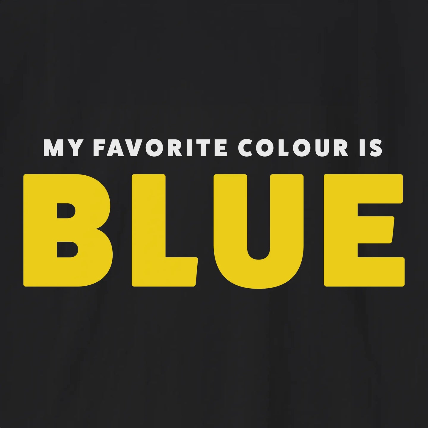 Blue Yellow T-Shirt