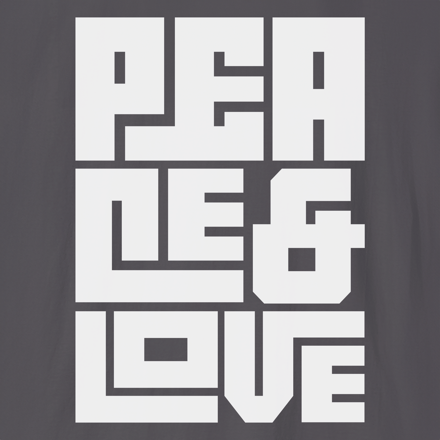 Peace & Love | Bold T-Shirt