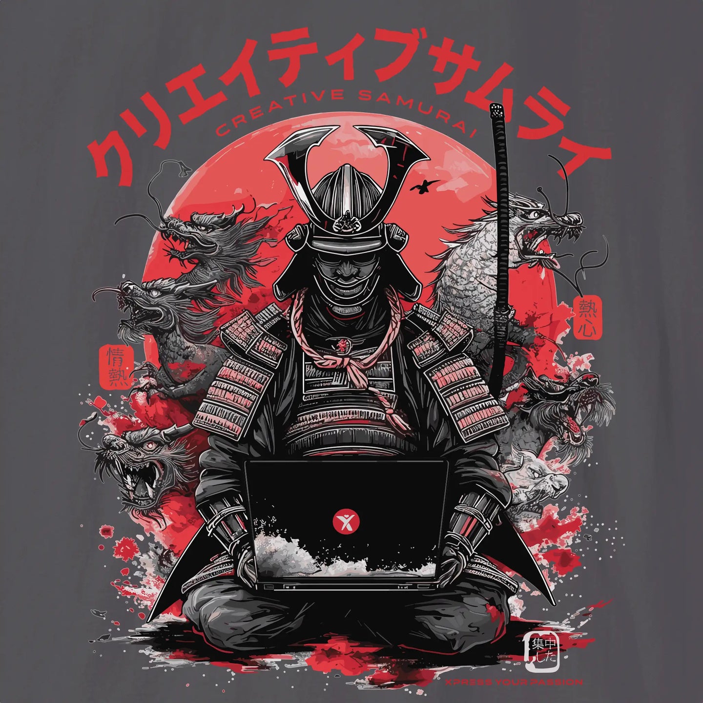 Takashi | Creative Samurai T-Shirt