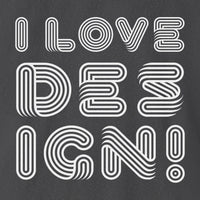 I love Design T-Shirt