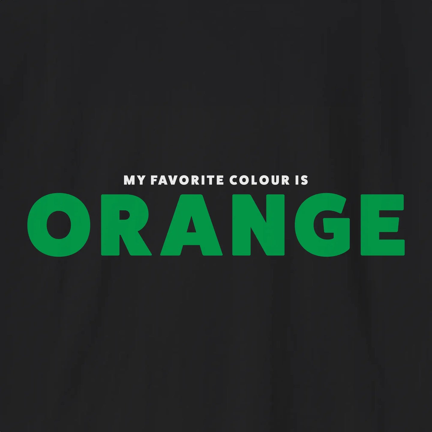 Orange Green T-Shirt