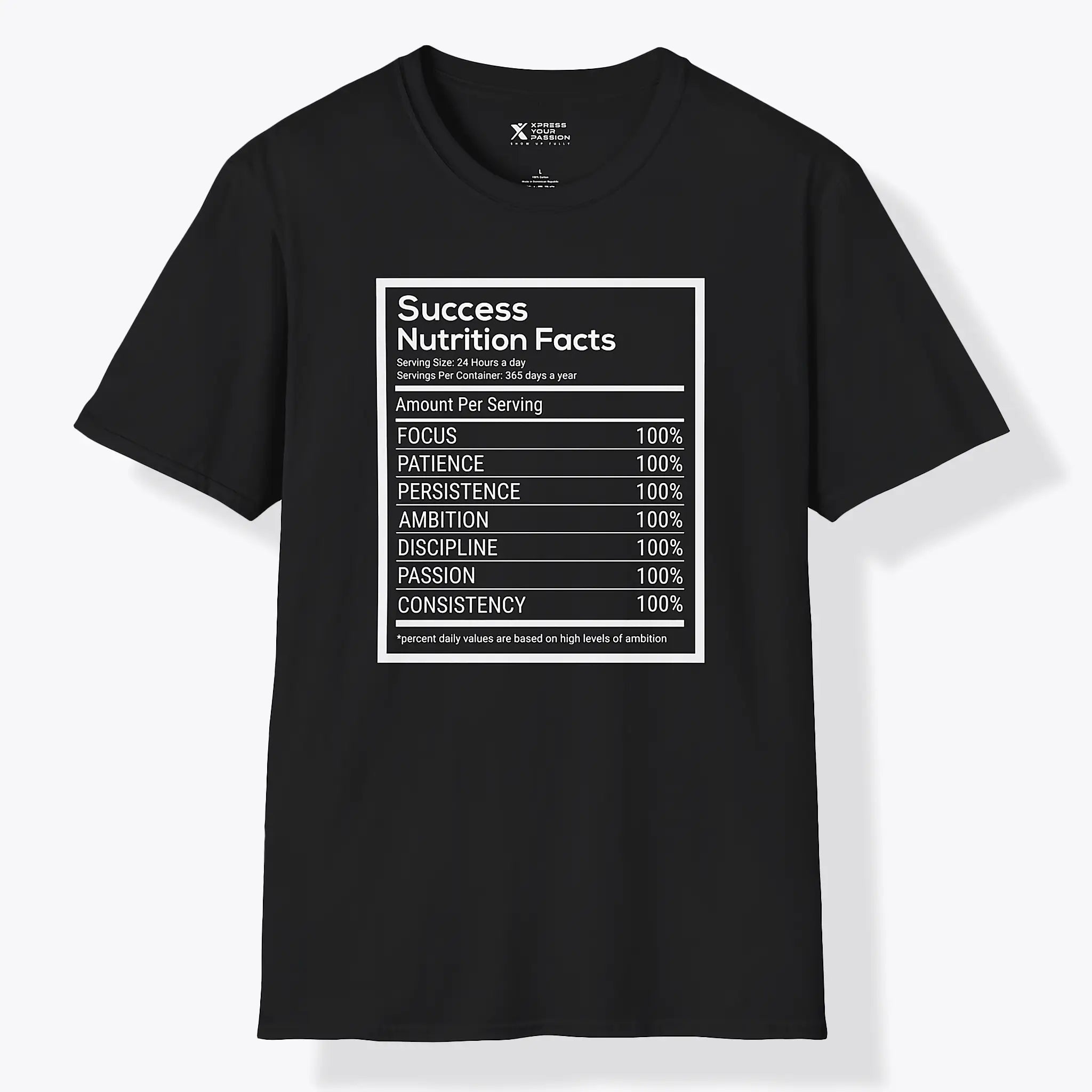 Success Nutrition Facts T-Shirt