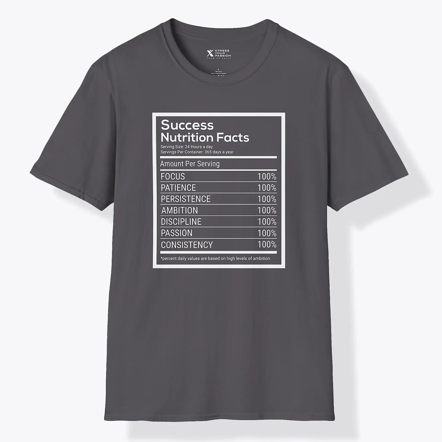 Success Nutrition Facts T-Shirt
