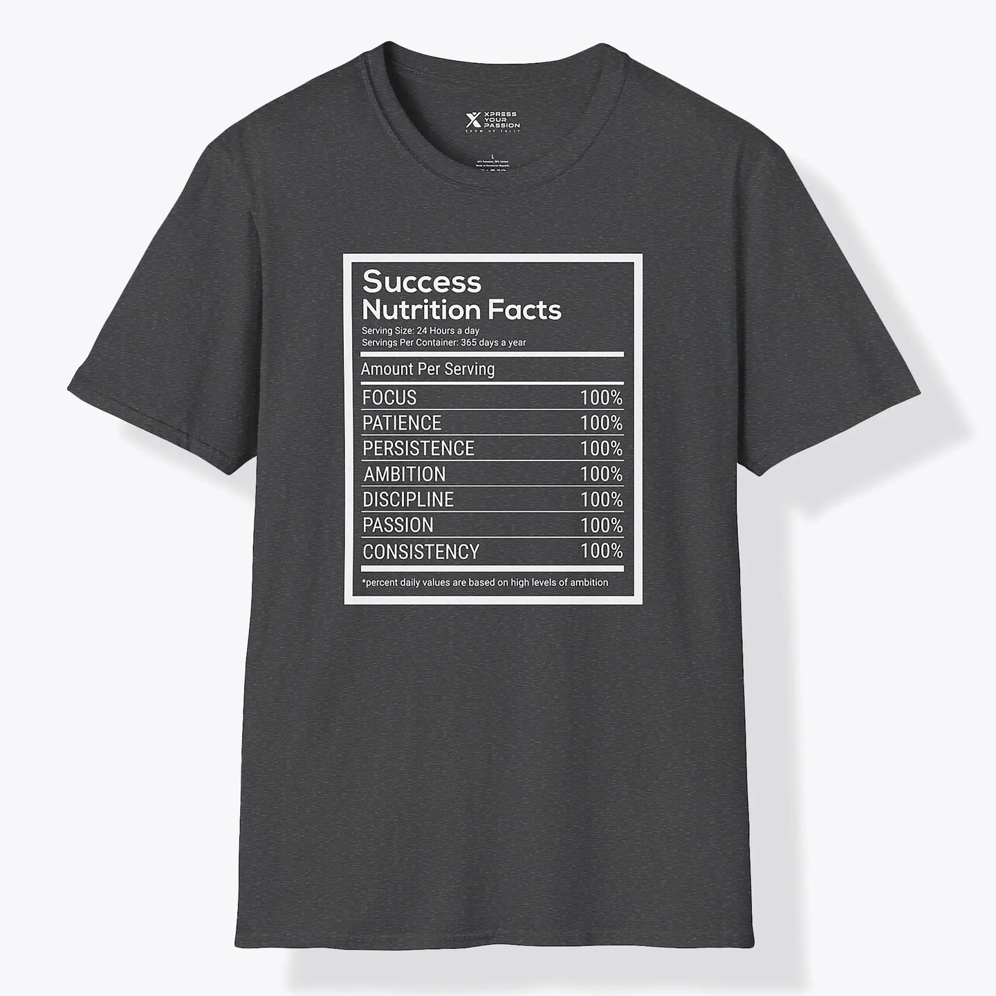 Success Nutrition Facts T-Shirt