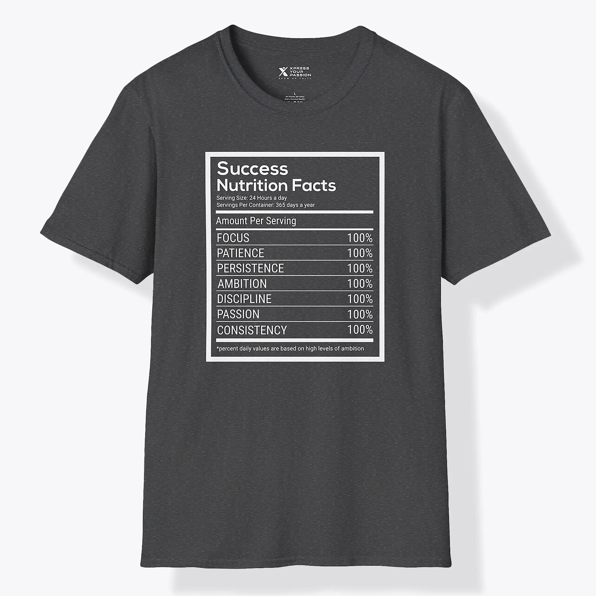 Success Nutrition Facts T-Shirt