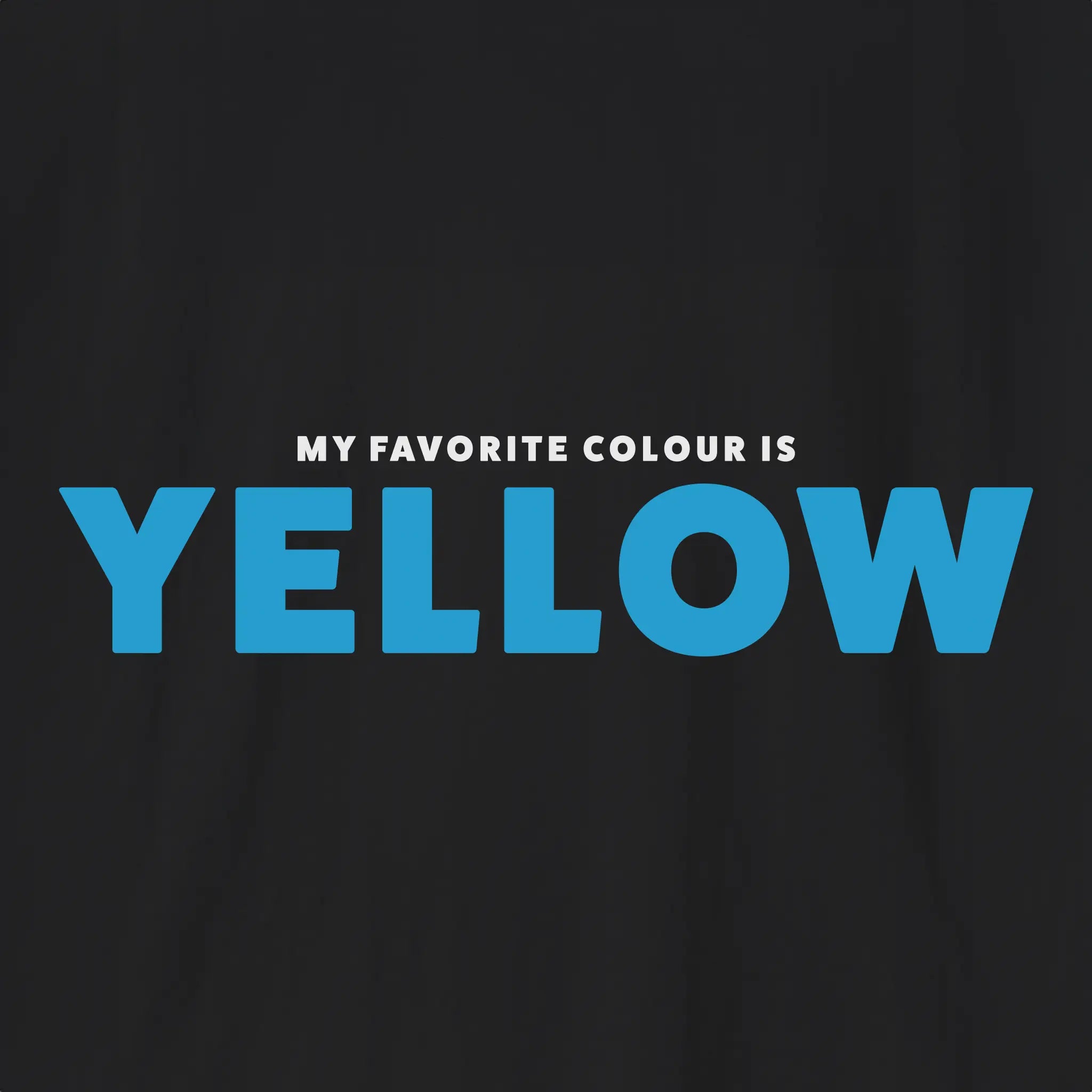 Yellow Blue T-Shirt