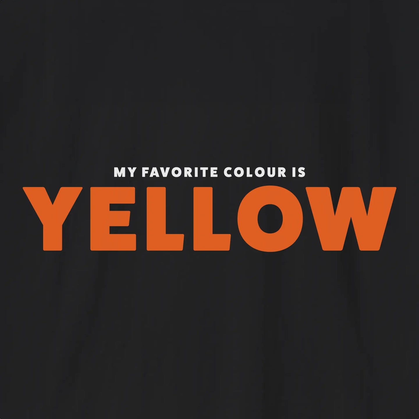 Yellow Orange T-Shirt