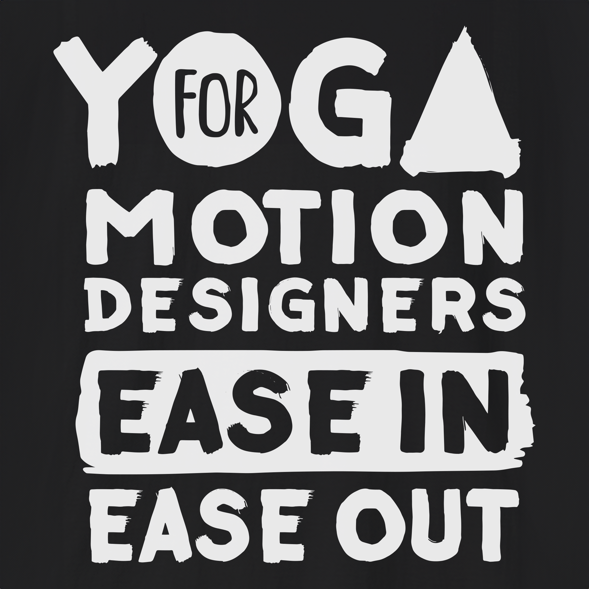 Yoga For Motion Designers T-Shirt