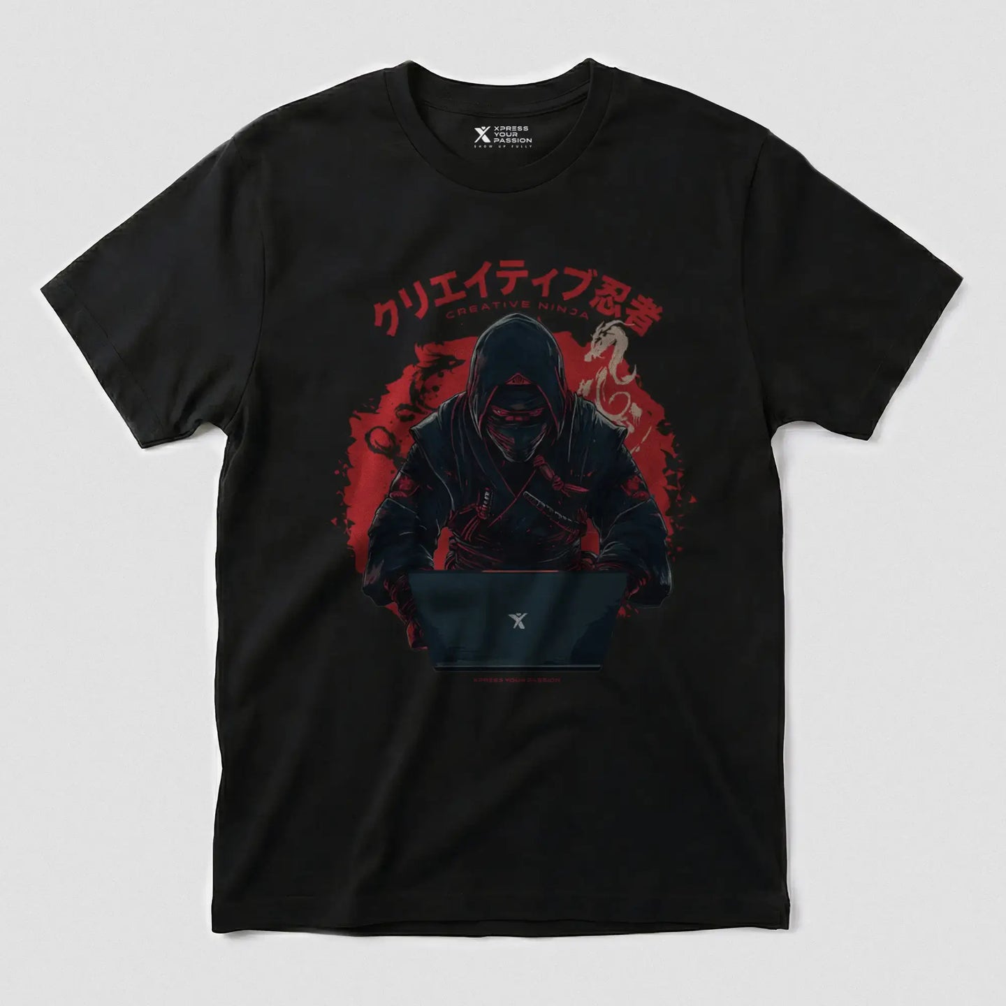 Xpress Your Passion Tatsuya | Creative Ninja T-Shirt Black / S