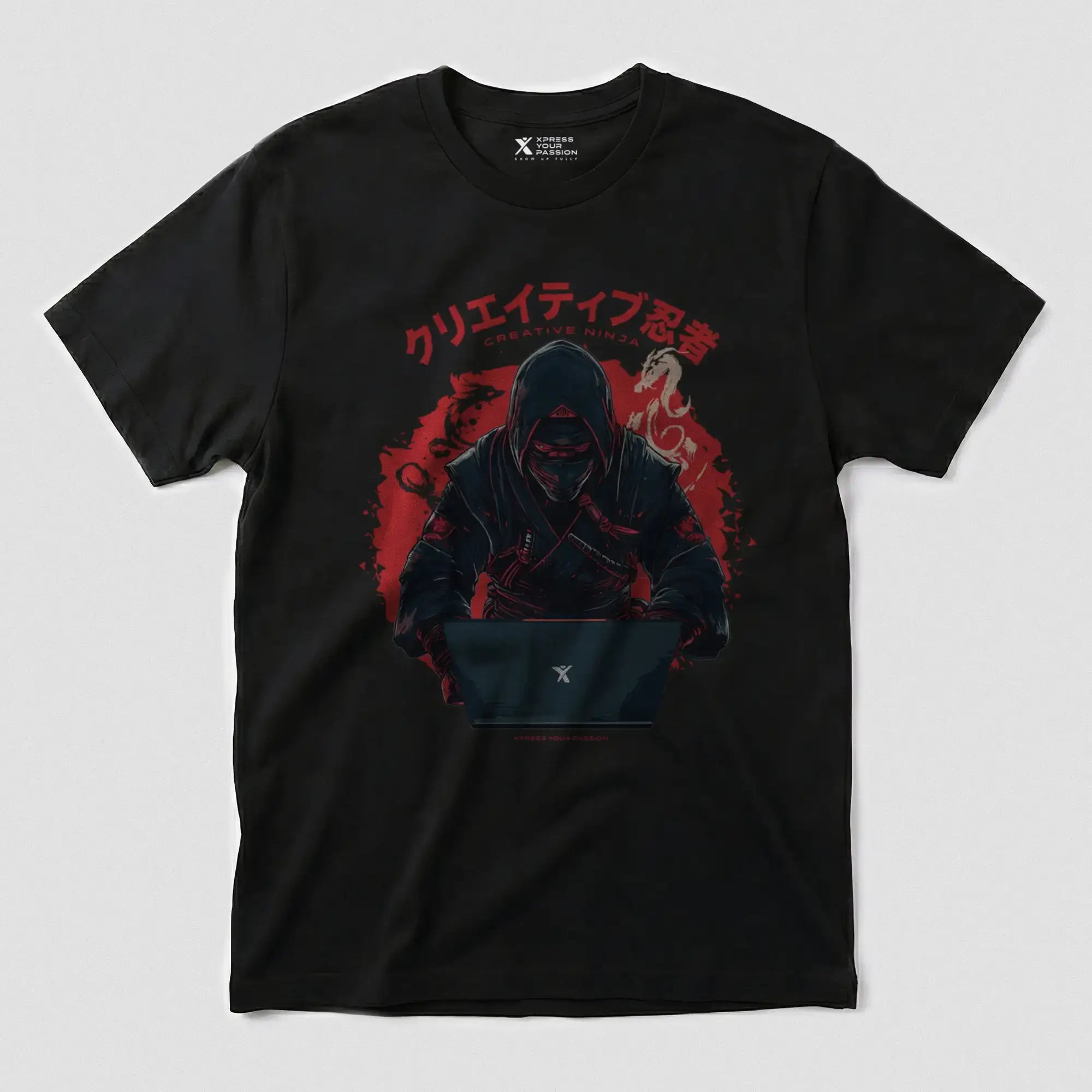 Xpress Your Passion Tatsuya | Creative Ninja T-Shirt Black / S