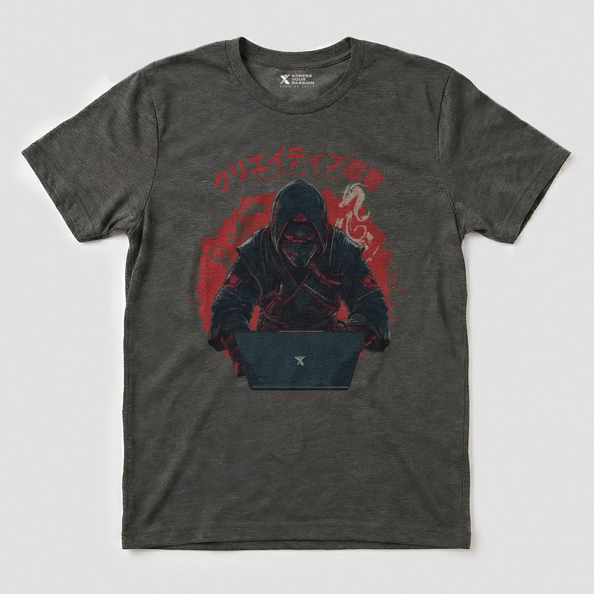 Xpress Your Passion Tatsuya | Creative Ninja T-Shirt Dark Heather / S
