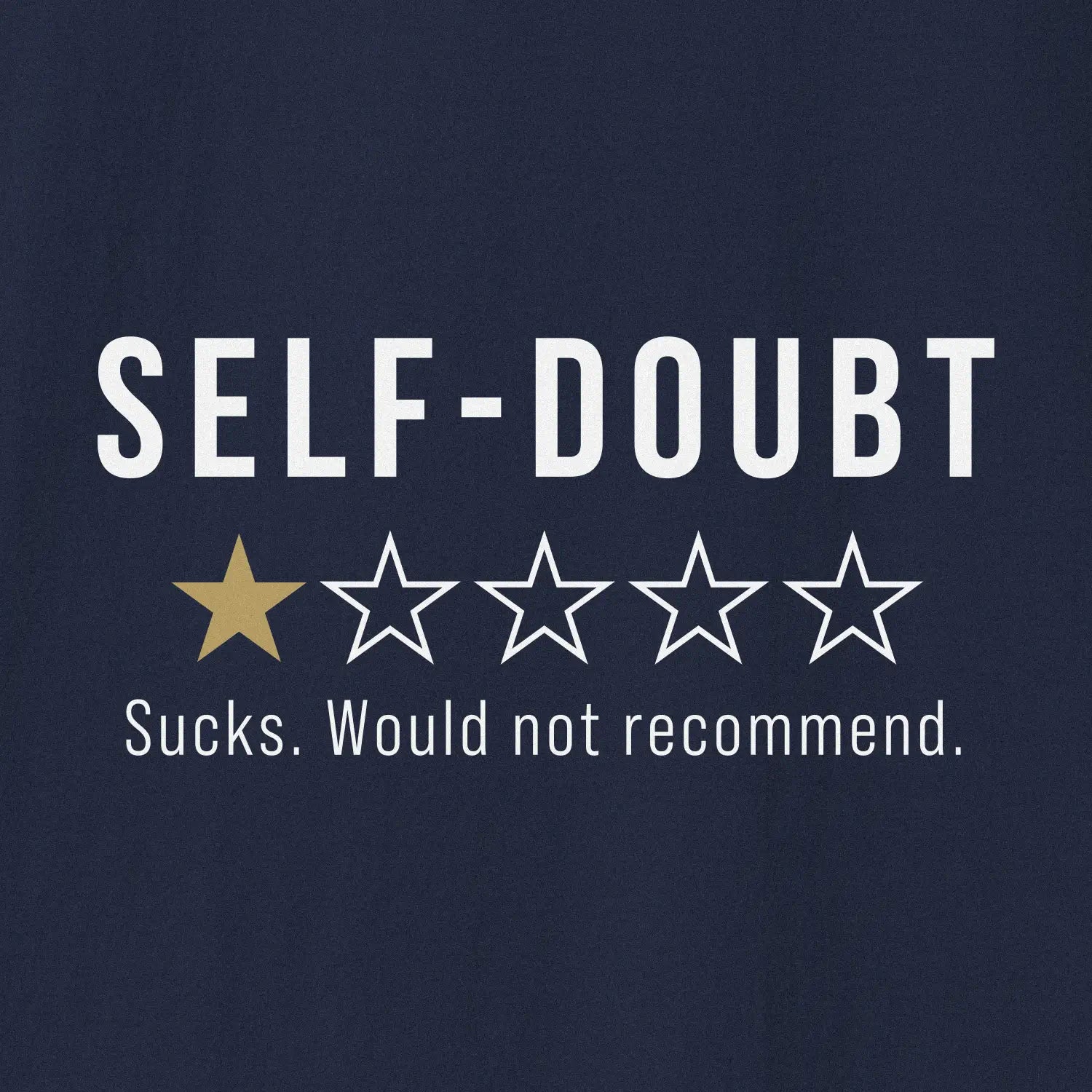 Self-doubt Review T-Shirt