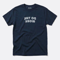 Printify Do The Work T-Shirt Navy / S