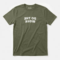Printify Do The Work T-Shirt Military Green / S