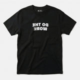 Printify Do The Work T-Shirt Black / S
