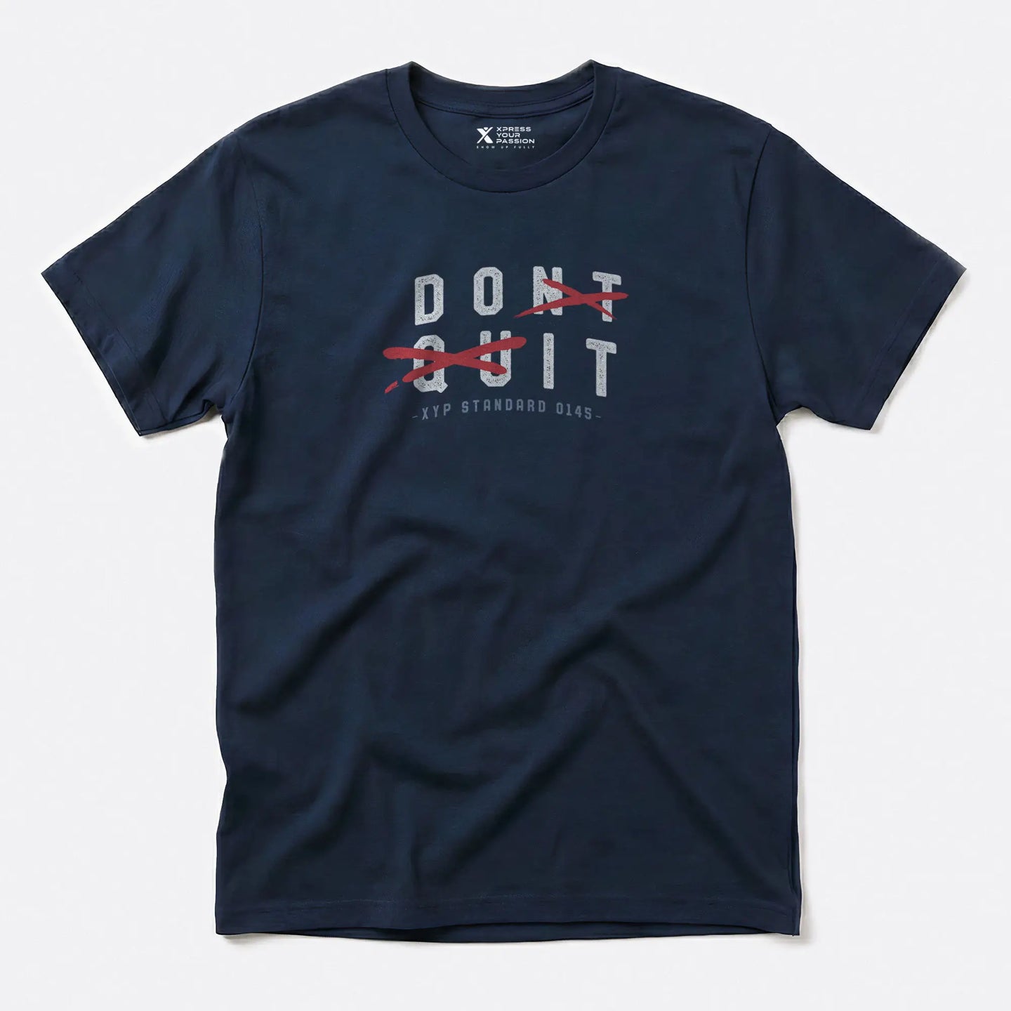 Printify Don't Quit. Do It T-Shirt Navy / S