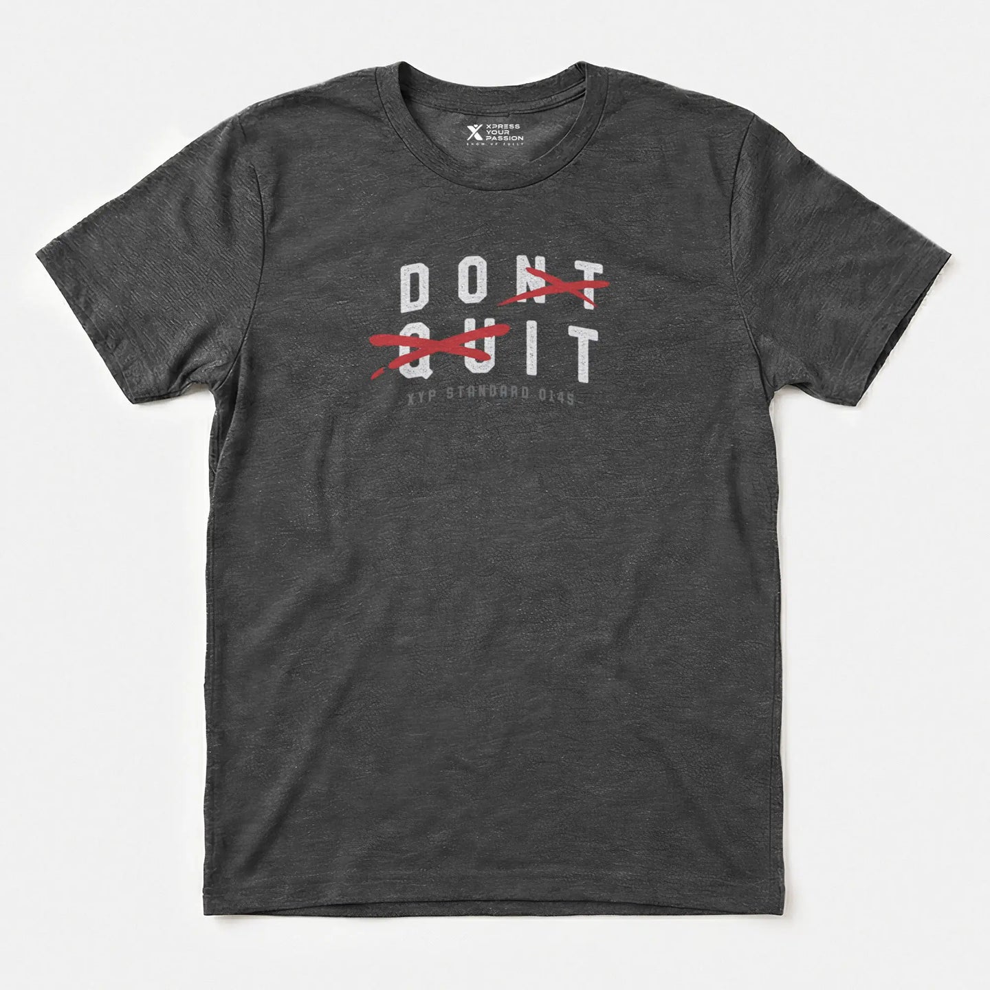 Printify Don't Quit. Do It T-Shirt Dark Heather / S