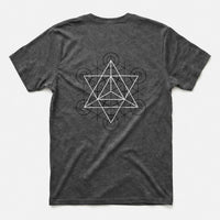 Printify Fire | Divine Proportions T-Shirt Dark Heather / S
