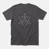 Printify Fire | Divine Proportions T-Shirt Charcoal / S
