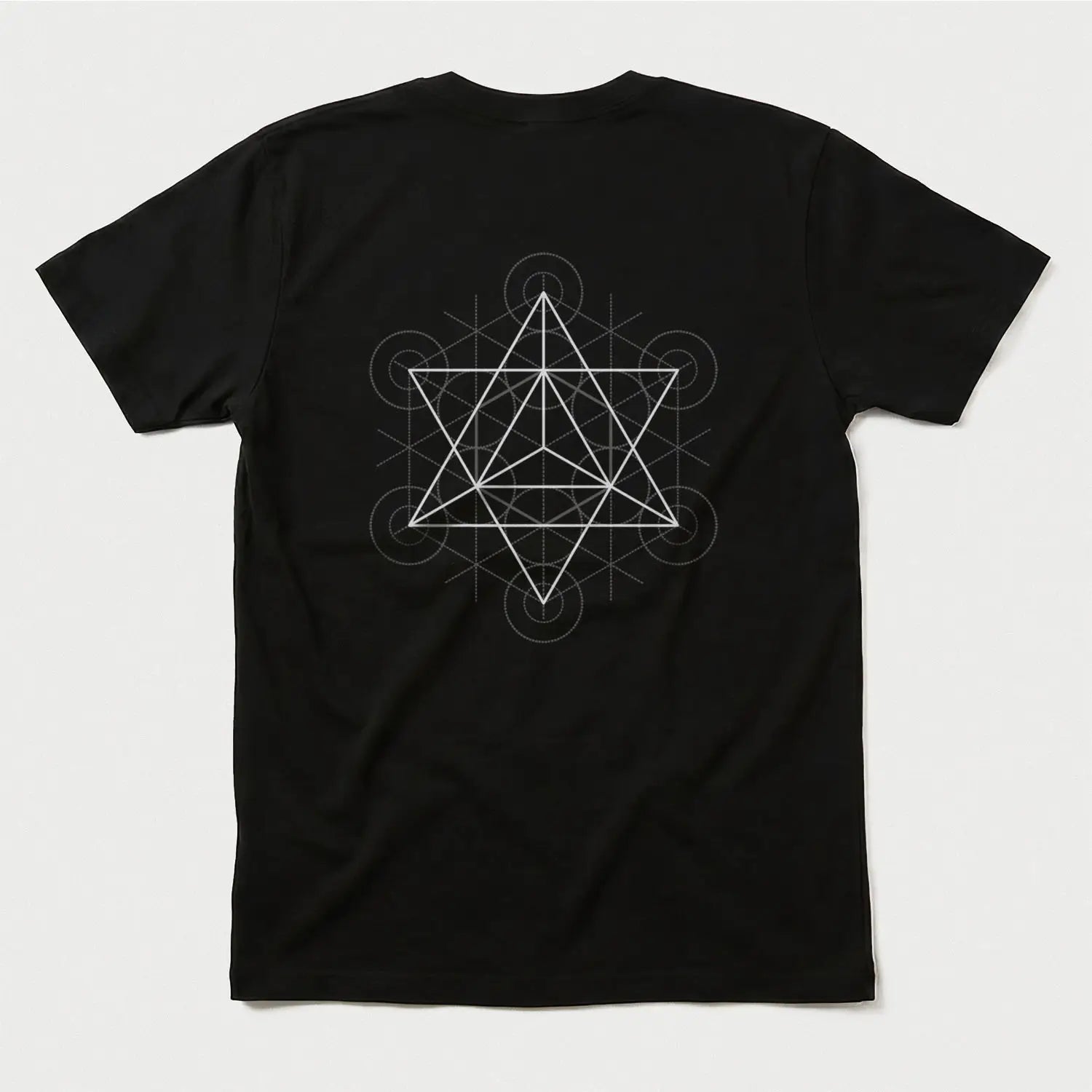 Printify Fire | Divine Proportions T-Shirt Black / S