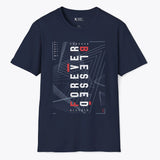 Printify Forever Blessed T-shirt Navy / S
