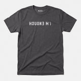 Printify I'm Enough T-Shirt Charcoal / S