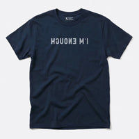 Printify I'm Enough T-Shirt Navy / S