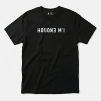 Printify I'm Enough T-Shirt Black / S