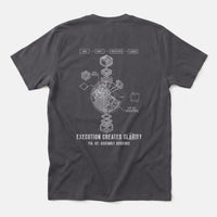 Printify Prototype 157 T-Shirt Charcoal / S