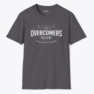 Printify XYP Overcomers Club T-Shirt Charcoal / S