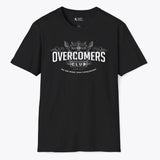 Printify XYP Overcomers Club T-Shirt Black / S