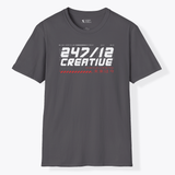 Xpress Your Passion 247/12 Creative T-Shirt Charcoal / S