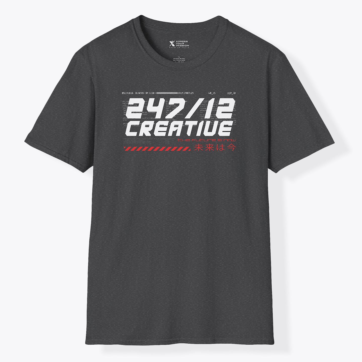 Xpress Your Passion 247/12 Creative T-Shirt Dark Heather / S