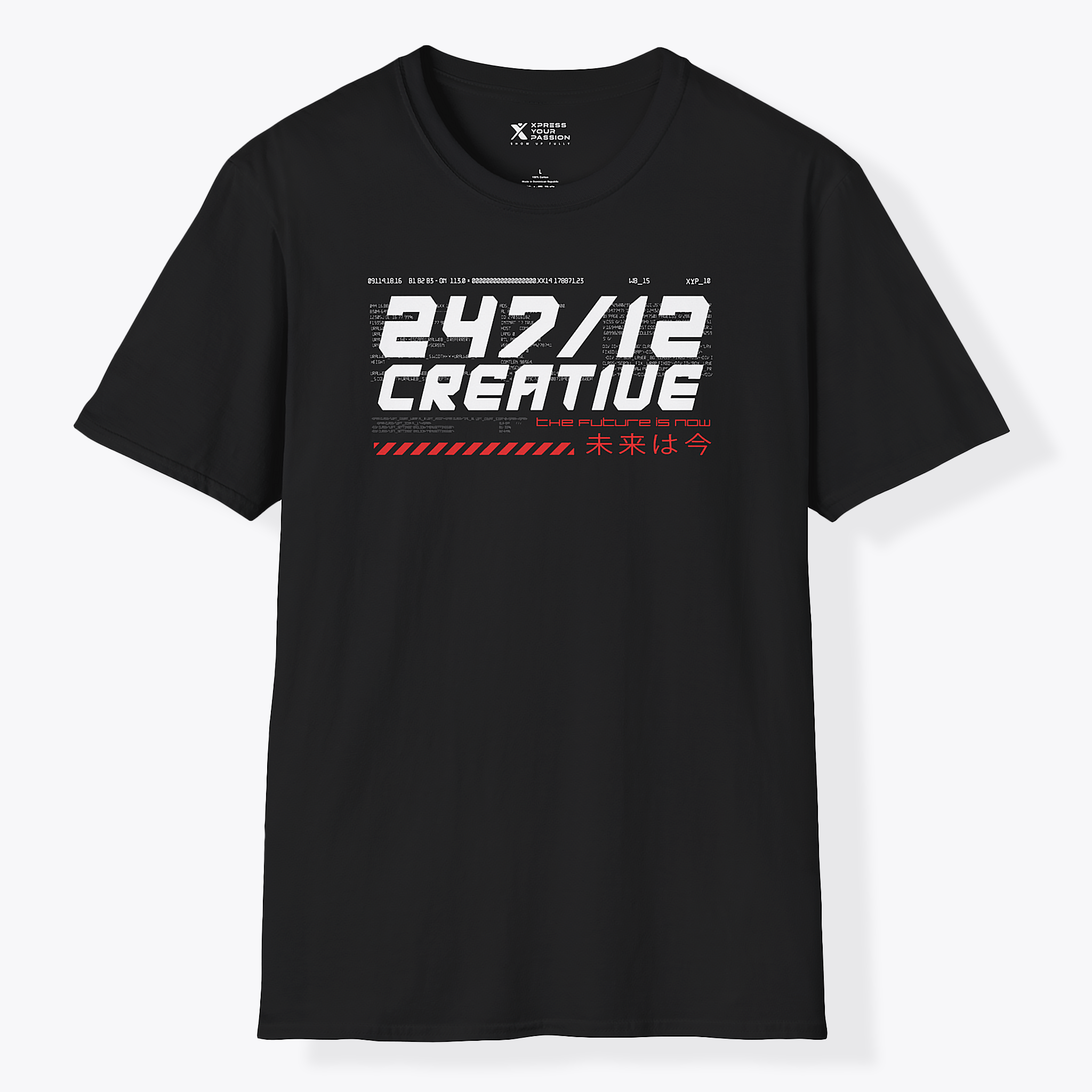 Xpress Your Passion 247/12 Creative T-Shirt Black / S