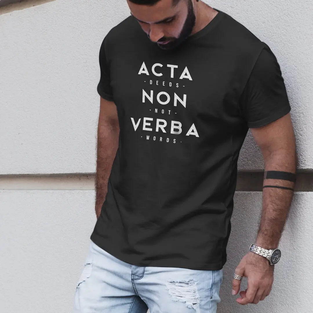 Xpress Your Passion Acta Non Verba T-Shirt