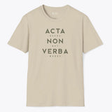 Xpress Your Passion Acta Non Verba T-Shirt Sand / S