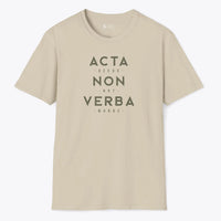 Xpress Your Passion Acta Non Verba T-Shirt Sand / S