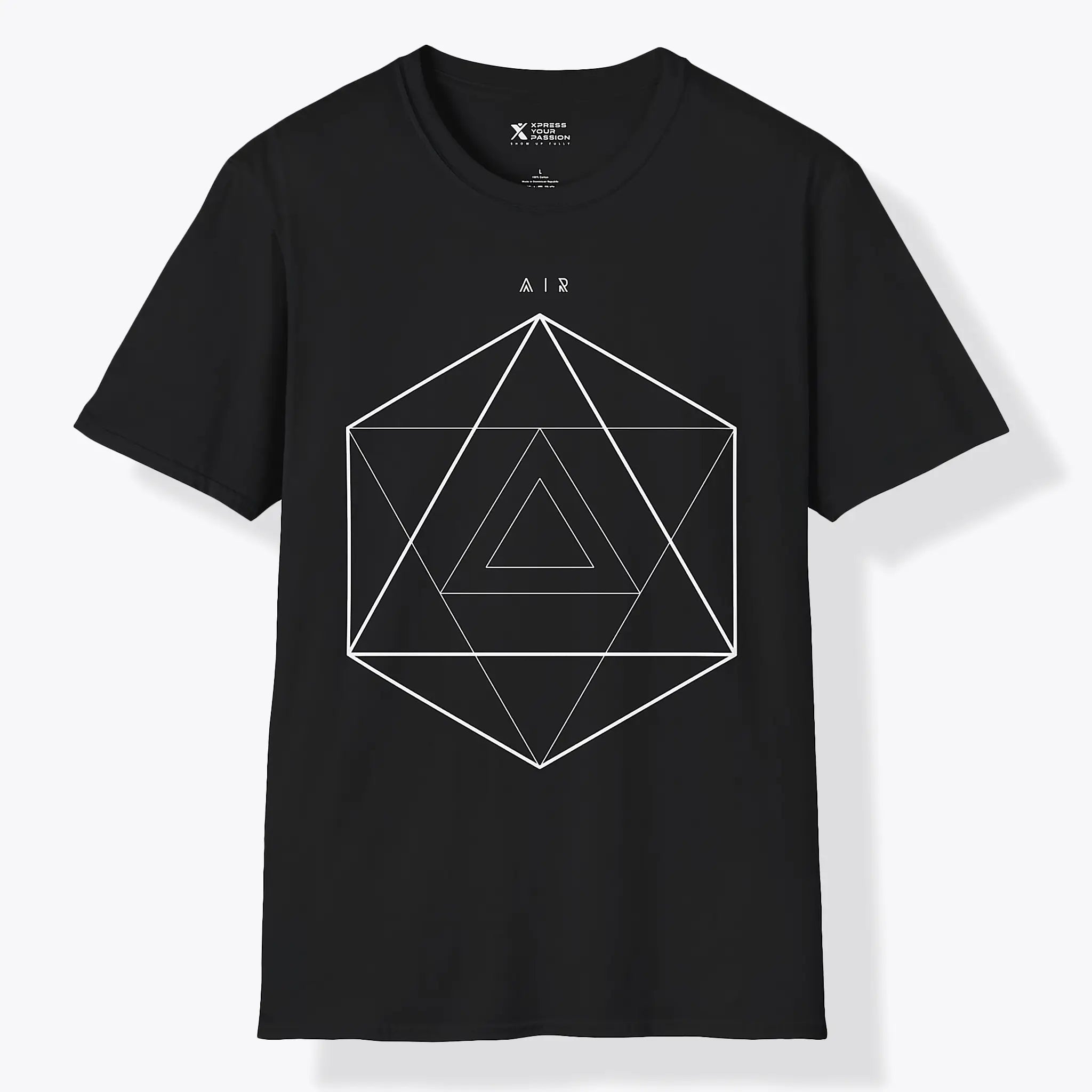 Xpress Your Passion Air | Divine Proportions T-Shirt Black / S