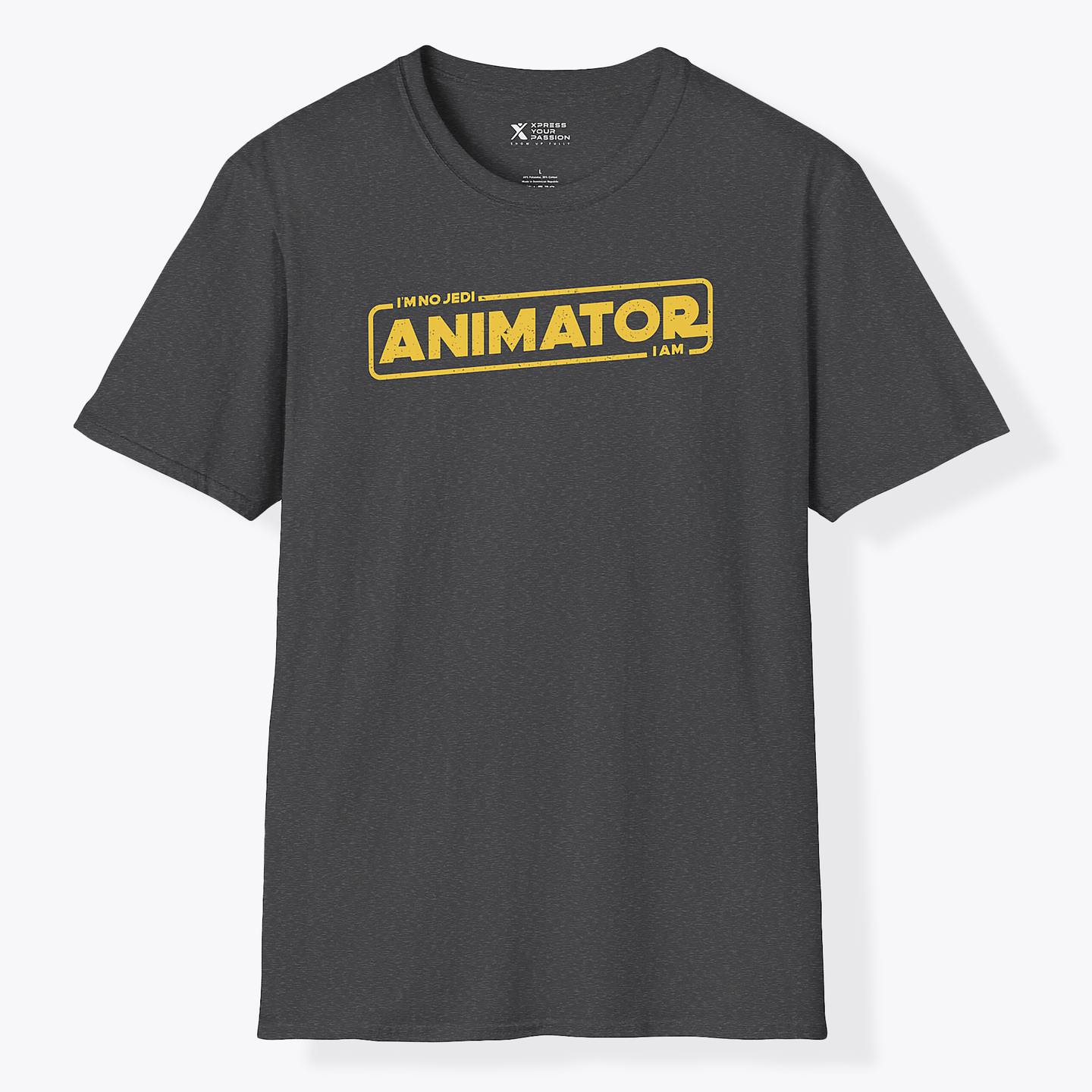 Xpress Your Passion Animator I am T-Shirt Dark Heather / S