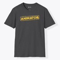 Xpress Your Passion Animator I am T-Shirt Dark Heather / S