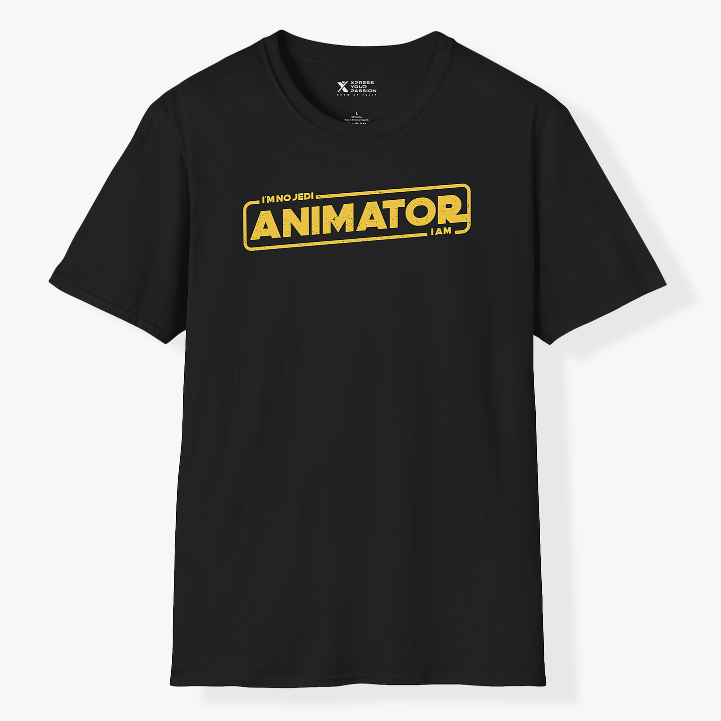 Xpress Your Passion Animator I am T-Shirt Black / S