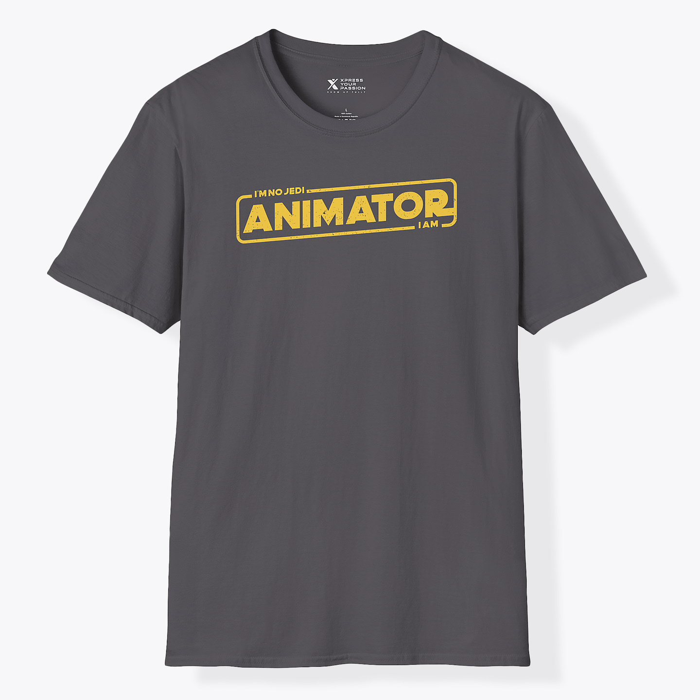 Xpress Your Passion Animator I am T-Shirt Charcoal / S