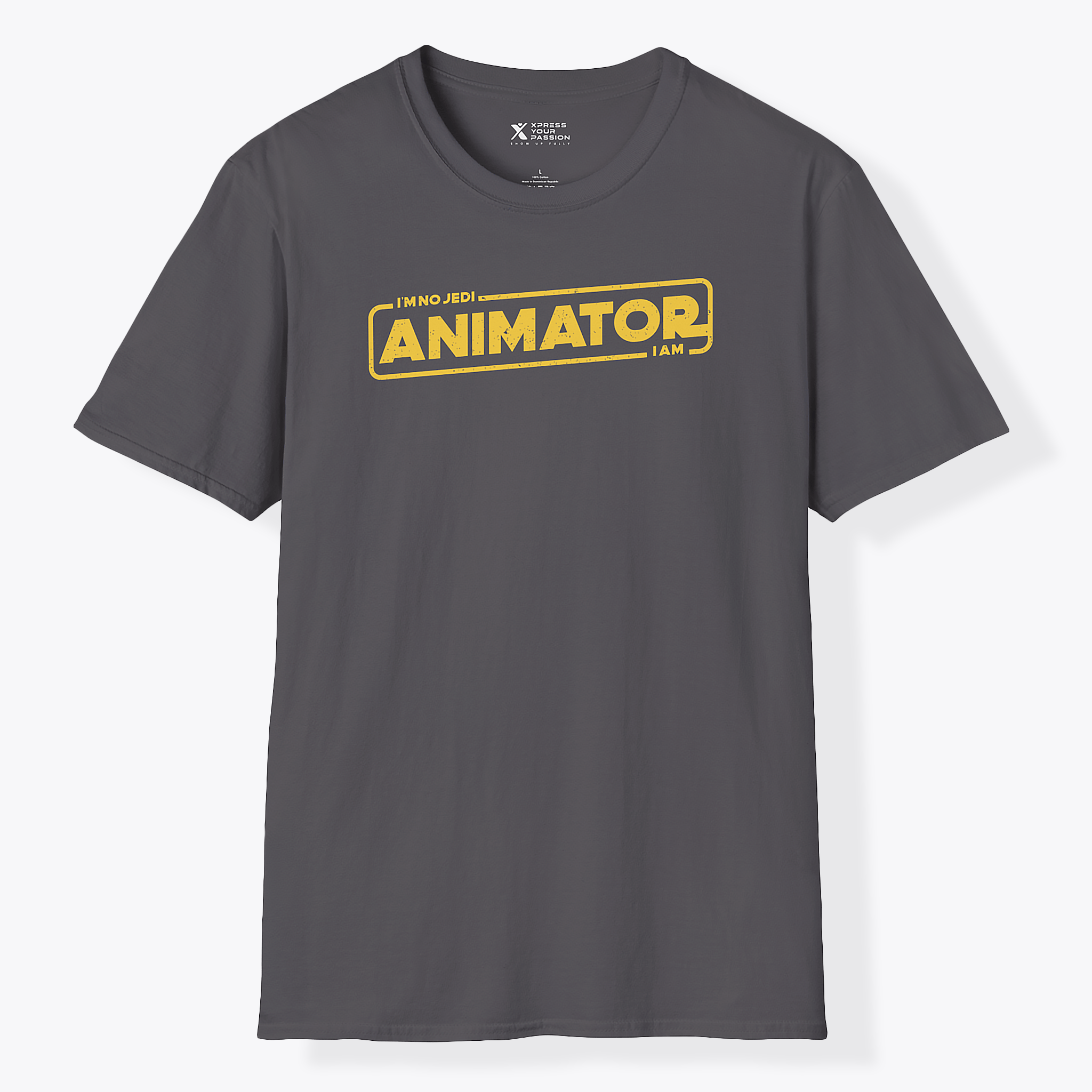 Xpress Your Passion Animator I am T-Shirt Charcoal / S