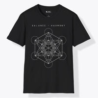 Xpress Your Passion Balance + Harmony | Divine Proportions T-Shirt Black / S