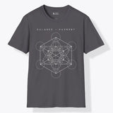 Xpress Your Passion Balance + Harmony | Divine Proportions T-Shirt Charcoal / S