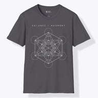 Xpress Your Passion Balance + Harmony | Divine Proportions T-Shirt Charcoal / S