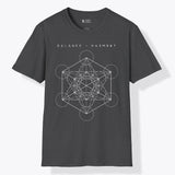 Xpress Your Passion Balance + Harmony | Divine Proportions T-Shirt Dark Heather / S