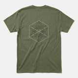 Xpress Your Passion Balance + Harmony | Divine Proportions T-Shirt Military Green / S