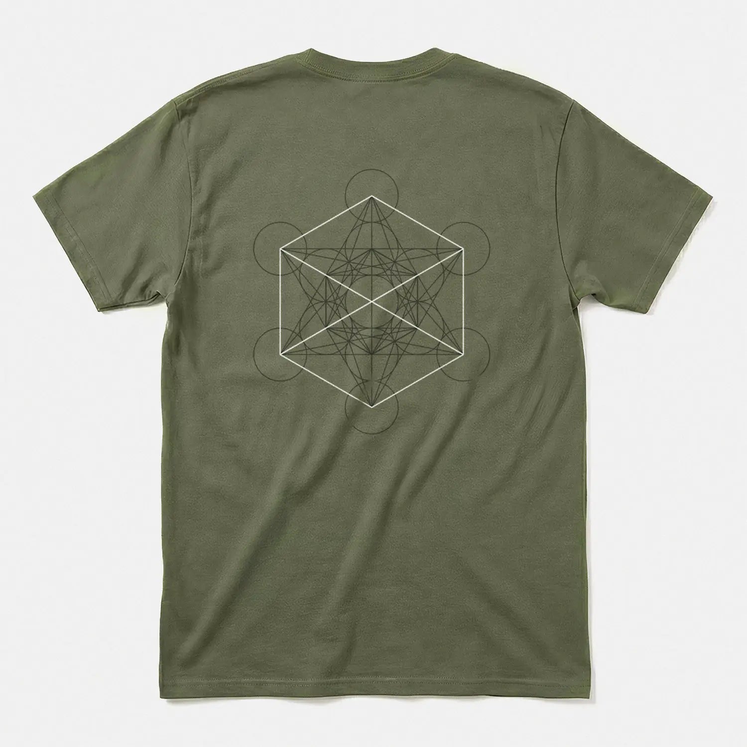 Xpress Your Passion Balance + Harmony | Divine Proportions T-Shirt Military Green / S