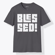 Xpress Your Passion Blessed | Bold T-Shirt Charcoal / S
